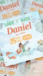 Save the Date Aniversário Conto do Pequeno Príncipe - Moreno