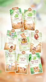 Convite Animado Aniversário Hakuna Matata Rei Leão
