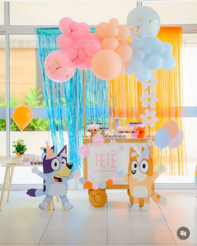 Decorações Bluey