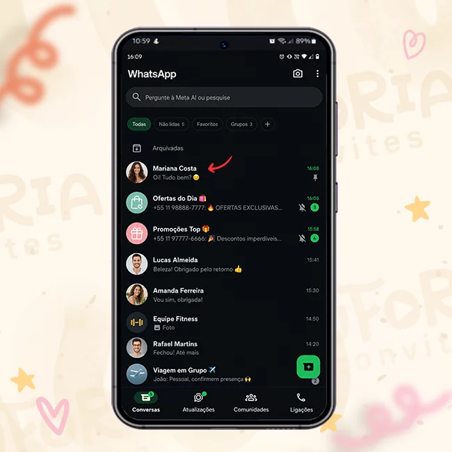 Como Enviar Convite pelo WhatsApp sem Problemas