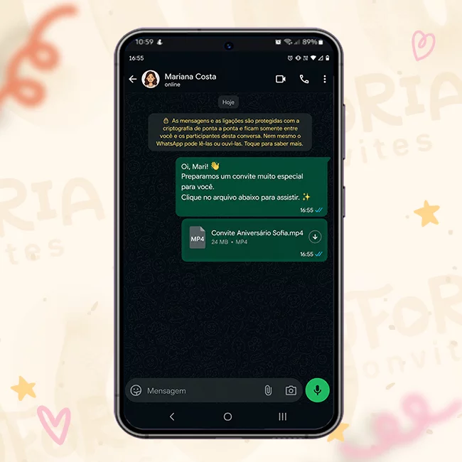 Como Enviar Convite pelo WhatsApp sem Problemas