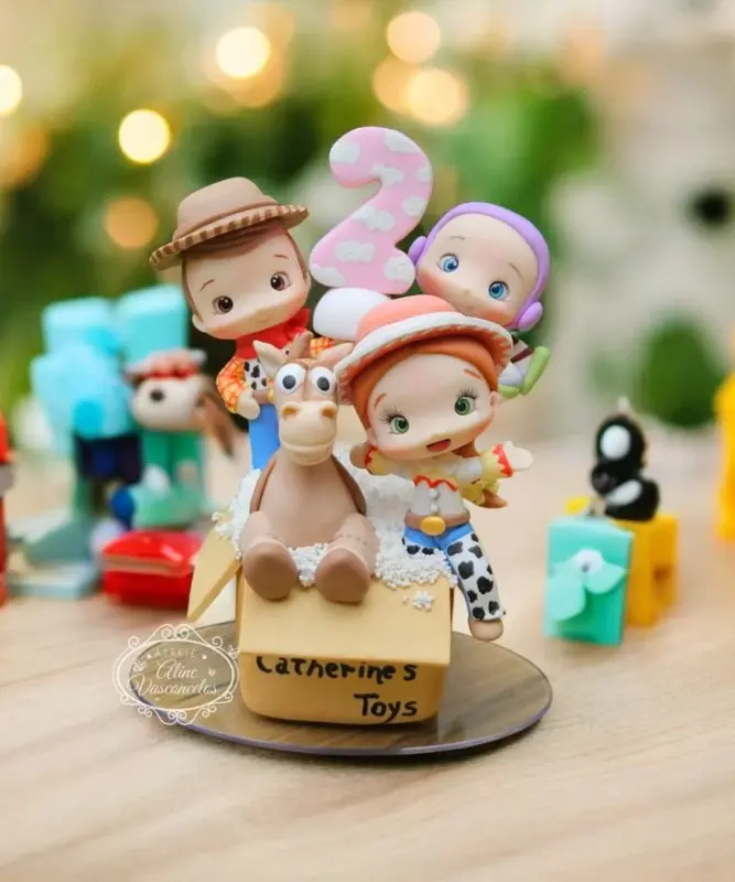 Topo de Bolo Toy Story