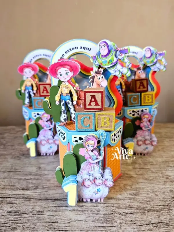 Topo de Bolo Toy Story