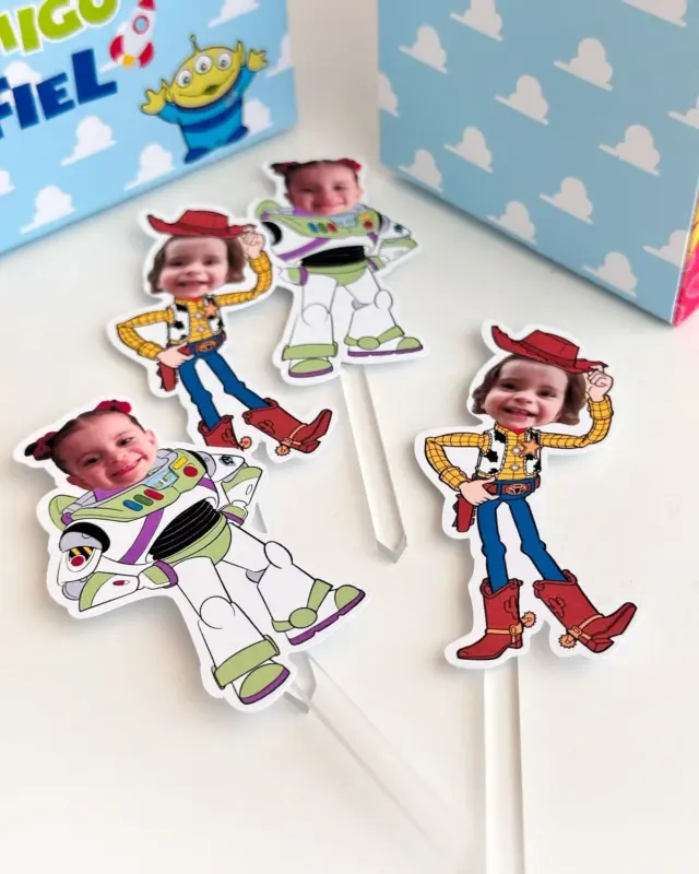 Topo de Bolo Toy Story